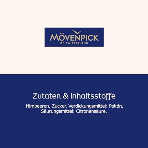 Mövenpick Gourmet-Frühstück Himbeere, Premium Fruchtaufstrich, 250 g 2