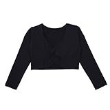 TiaoBug Girls Satin Lace Short Jacket Shrug Cardigan Shirt Dress Cover