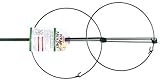 Bosmere E676 15-Inch Double Ring Wraparound Plant Support with 3 Heavy Duty 36-Inch Legs, 3-Pack