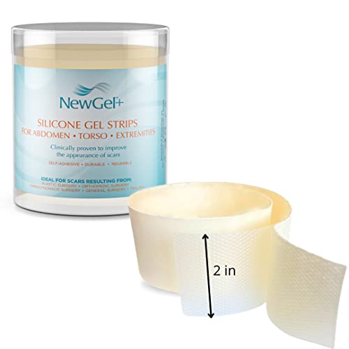 NewGel+ Advanced Silicone Professional Scar Treatment Tape for Abdomen