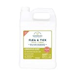 Wondercide Natural Flea, Tick and Mosquito Spray for Dogs, Cats, and Home - Flea and Tick Killer, Prevention, Treatment - 128 oz Lemongrass