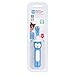 MAM Massaging Baby Toothbrush, Gum Cleaner and Massager with Brushy The Bear Character, Interactive App, for Boys 3+ Months, Blue