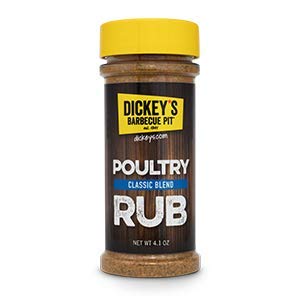 Dickeys Poultry Rub - Perfect For Grilling, Roasting, and Smoking Chicken, BBQ, Fish or Vegetables - Classic Blend. Great Gift for Dad, Chefs, & Grill Masters.
