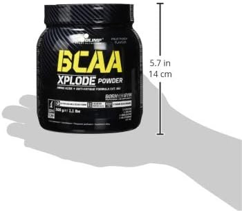 OLIMP SPORT NUTRITION Olimp Labs Fruit Punch BCAA Xplode Recovery and Energy Supplement Powder, 500 g, BCAA Xplode 500 g tub - Image 5