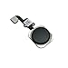 Johncase OEM Home Button Flex Ribbon Cable Assembly w/Rubber Gasket Replacement Part Compatible for iPhone 6/6 Plus (Black)