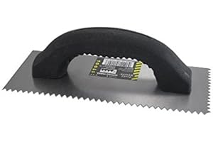 TUFF STUFF TOOLS 1/4" x 3/16" Economy V-Notched Trowel