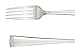 Farberware Poppy Mirror/Pebble 20-Piece Flatware Silverware Set, Stainless Steel, Service for 4, Includes Forks/Spoons/Knives