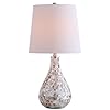 JONATHAN Y JYL1024A Mona 20.5" Mini LED Lamp Cottage,Coastal,Transitional for Bedroom, Living Room, Office, College Dorm, Coffee Table, Bookcase, Seashell