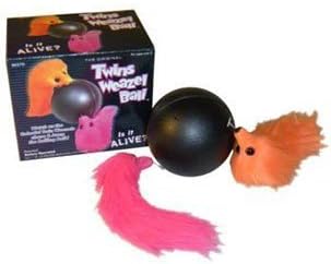 Twins Weazel Ball Weasel Chase Jump Rolling Ball Childrens Toy by D.Y. Toy