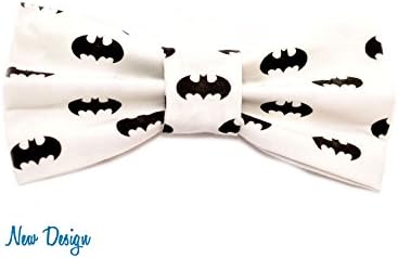 Batman Bow Tie, with Adjustable Strap, Novelty, Choose a size