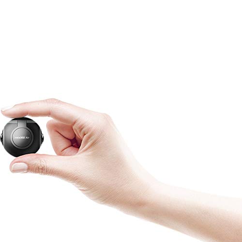 Insta360 Air - 360 VR Camera for Android phone (Type-C connector), Black (Insta360 Air (Type-C) - CINMAIR/A) (Certified Refurbished)