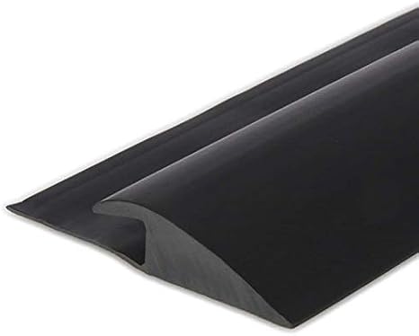 Amazon Com Ironcompany Rb Rubber Black Beveled Rubber Flooring Edge Reducer 12 Transition Strip For Use With 3 8 Thick Rubber Flooring Sports Outdoors
