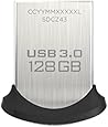 SanDisk Ultra Fit 128GB USB 3.0 Flash Drive (SDCZ43-128G-GAM46) [Newest Version]