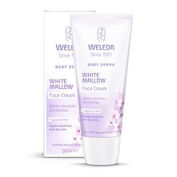 white mallow face cream