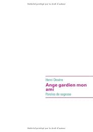 Ange gardien, mon ami