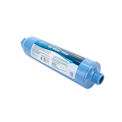 Camco TastePURE Camper/RV Water Filter & Hose Protector Inline Water