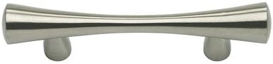 Fluted 2 1/2" Center Bar Pull Finish: Stainless Steel