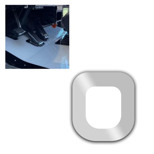 Kenworth W900 Stainless Steel Pedal Trim By Floridas Finest Customs