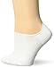 HUE Women's Air Sleek Liner with Cushion 3 Pack, White, One Size (4-10)