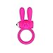 Aoken Cock Ring Rabbit Vibrating Water-Proof Penis Ring Sex Toy Pink