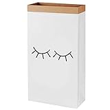 Cute Cartoon Kraft Paper Storage linen Bag Kids