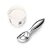 Honsen Solid Stainless Steel Ice Cream Scoop with Thickening Handle