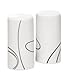 Corelle Simple Lines Salt and Pepper Shakers