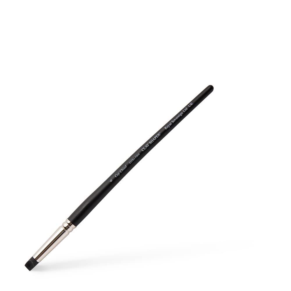 Colour Shaper Cup Chisel 6 Extra Firm Painting Shaper Brush - Black