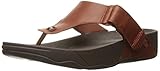 FitFlop Men's Trakk Ii Flip Flop, Dark Tan, 12 M US