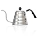 Pour Over Gooseneck Kettle by Alpha & Sigma [Includes Free eBook] - Perfect Drip Coffee Kettle for Pour Over Coffee and Tea Lovers - Gooseneck Spout For Perfect Flow Control, 1.2L