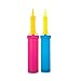 Wenosda Air Pump/Balloon Pump Hand Manual Inflator (2 pcs，Blue+Red)