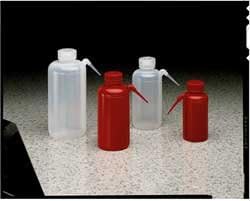 Wash Bottle,red,16 Oz,pk4 - NALGENE