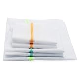 Mamlyn Set of 5 Mesh Laundry Bag for Delicates, Breathable Wash Bag with Colored Zippers, Lingerie Bags for Laundry Underwear Bra Socks Hosiery Blouse Shirts Sweaters Shoes