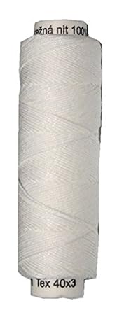 Leinengarn 100% Leinen 40x3 weiß 50 m (2001)