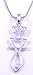 Messianic Seal Necklace Hebraic Roots Silver Grafted 19 Inch Chain Comes in A Lovely Gift Pouch