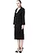 Miya Womens Two Sided Pure Wool Cashmere Coat Jacket Overcoat Long Sections
