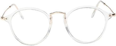 Men Near Short Sighted Distance Glasses For Myopia Designer Women Eyeglasses (-1.0 diopters, transparent color)