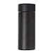 Black Leather Humidor Cigar Tube with Cedar Wood Interior (Includes Hygrometer & Long Humidifier) - Holds Up To 5 Cigars (depending on cigar type)