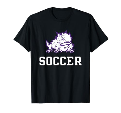 TCU Horned Frogs Soccer Icon Officially Licensed T-Shirt