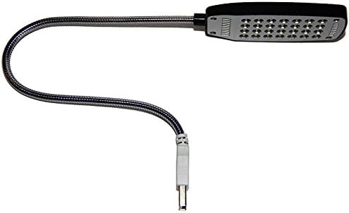 Usb Reading Lamps Keyboard Gooseneck by PetPa, 8.2ft 20 LED Warm White Fairy Light for Indoor,Bedroom,Curtain,Patio,Lawn,Landscape,Fairy Garden,Home,Wedding,Holiday,Christmas Tree,Party