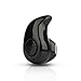 Ultra Mini Wireless Invisible Bluetooth 4.0 In Ear Music Player Portable Earphone Earbud Headset Headphone with Microphone for iPhone, Samsung, LG, iPad, HTC and most Smartphone (Black)