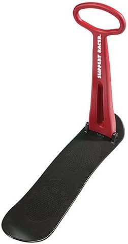 Slippery Racer Downhill Ski Scooter Snow Sled, Red