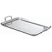 Chef's Secret Stainless Steel Double Griddle, 18 Inches by 11 Inches, Ideal for Grilling