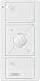 Lutron Pico Remote for Caseta Wireless Smart Fan Speed Control, PJ2-3BRL-WH-F01R, White primary