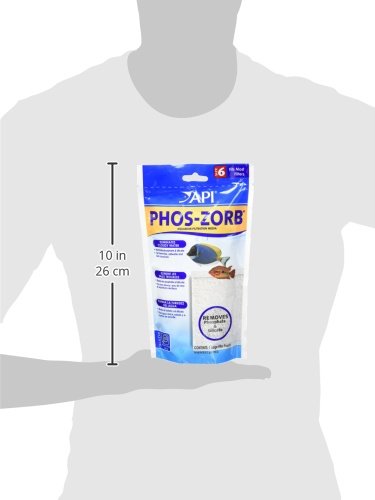 API PHOS-ZORB SIZE 6 Aquarium Canister Filter Filtration Pouch 1-Count Bag