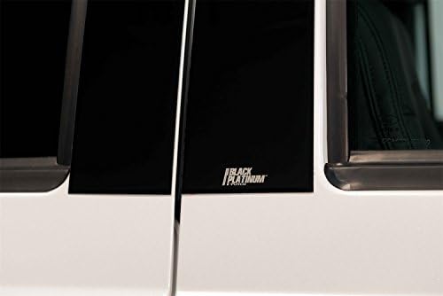 Putco F-150 Logo Platinum Black Pillar Posts Trim Kit - Fits 2015-2023 Ford F150 w/Keypad