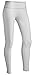 ColdPruf Women's Honeycomb Base Layer Leggings, White, Large