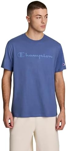 Champion Men's Big & Tall Heritage Graphic T-Shirt (2XL, Coast