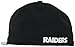 NFL Oakland Raiders Black and Team Color 59Fifty Fitted Cap, Black/Silver, 7 3/8