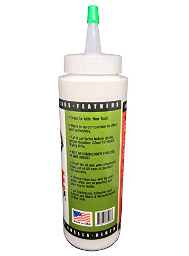 REPTILE Premium Craft Adhesive 8.5 oz Dries Clear-Order and Ship Above Freezing